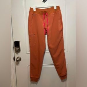 Figs Terracotta Zamora Scrub Pants
